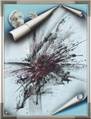 Tempera und Öl auf gehärtetem Karton, 60 x 80 - 2009