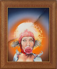 Mischtechnik mit Öl auf Holz, 42,4 x 53,2, 2011