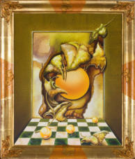 Öl und Tempera auf Holz,           27,5 x 33,5 - 2007