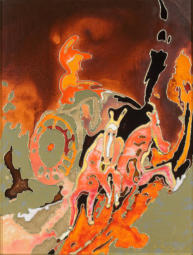 Künstler entwickelte Mischtechnik, 30 x 40 - 2007 -2009
