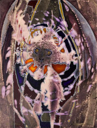 Künstler entwickelte Mischtechnik, 30 x 40 - 2007 -2009