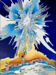 Künstler entwickelte Mischtechnik, 30 x 40 - 2007 -2009