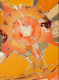 Künstler entwickelte Mischtechnik, 30 x 40 - 2007 -2009